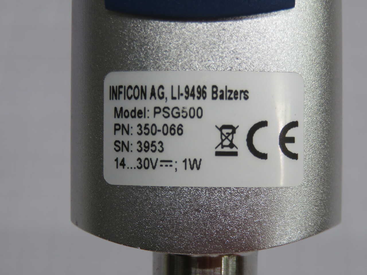 Inficon #PSG500, Vacuum Gauge, 14-30 V., 1 width, 350-066 - Image 6