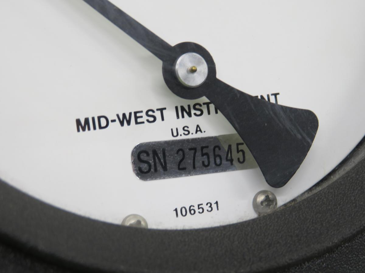 Midwest #130SC-54-FO, Pressure Gauge, 5" Dial, 0-10" H2O - Image 4