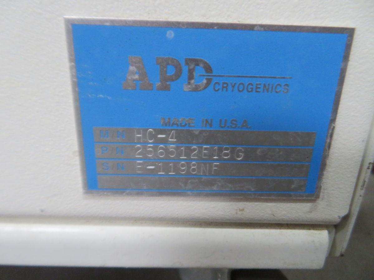 APD Cryogenics #HC-4, Water Cooled Cryogenic Compressor, 220 V., 1 Ph. - Image 8