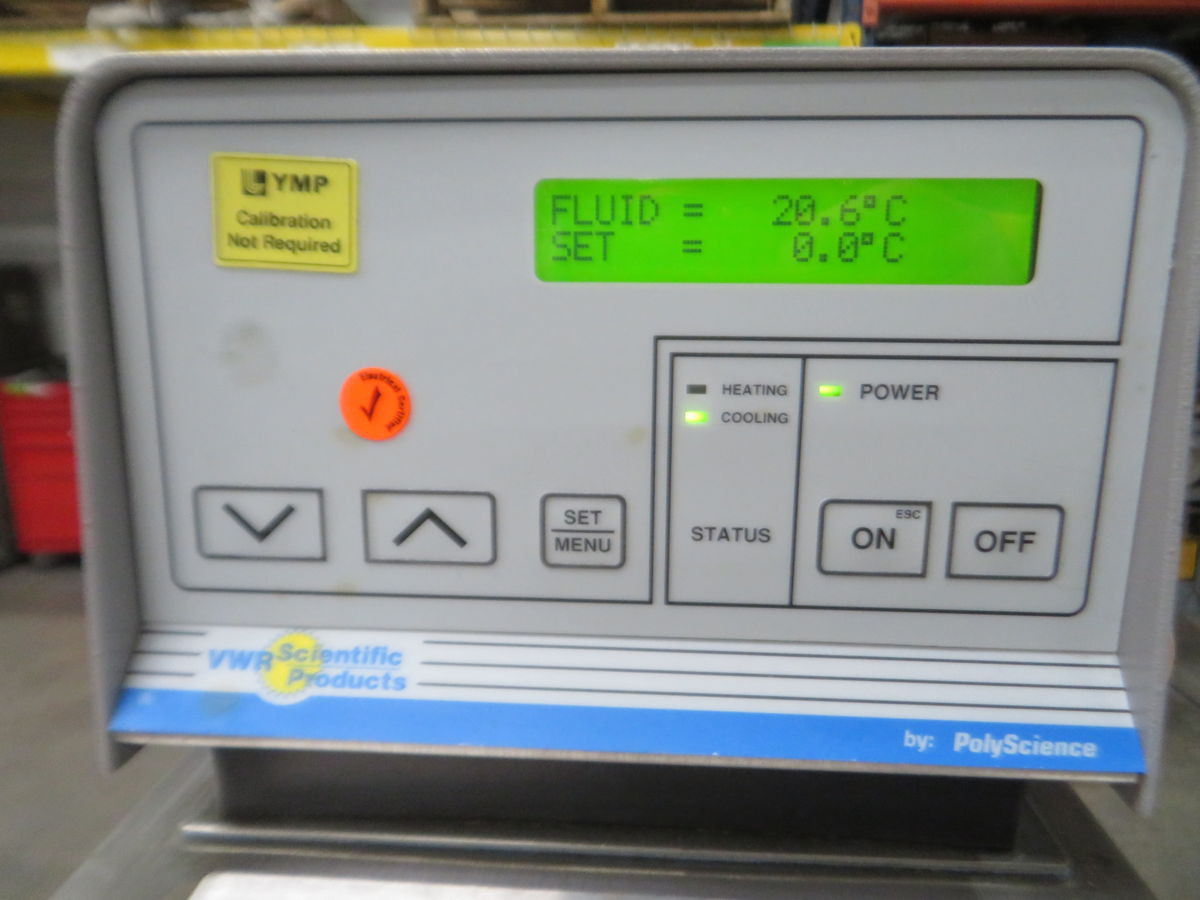 PolyScience #1166, Digital Heated Refrigerated Recirculating Chiller, 120 V., 1 Ph., AS IS - Image 4
