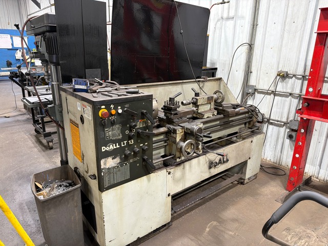 13" x 40" Doall #LT13, Engine Lathe, D1-6 Spindle, MT3 Tailstock, 2500 RPM, 5 HP - Image 2