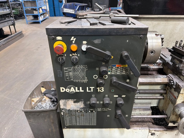13" x 40" Doall #LT13, Engine Lathe, D1-6 Spindle, MT3 Tailstock, 2500 RPM, 5 HP - Image 6