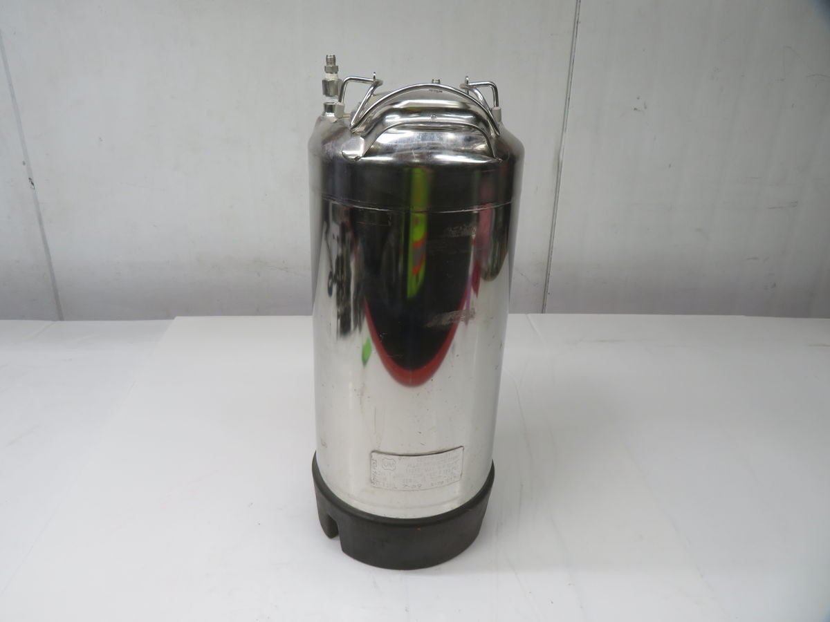 2 Gallon Alloy Products #82, Stainless Steel Pressure Vessel, T-316L, 4" x 6" Elliptical Lid - Image 3