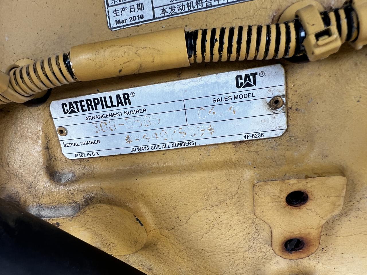 130 HP Caterpillar #C4.4, Industrial Diesel Engine Power Unit, radiator & air cleaner, 11-1/2" flywheel - Image 10