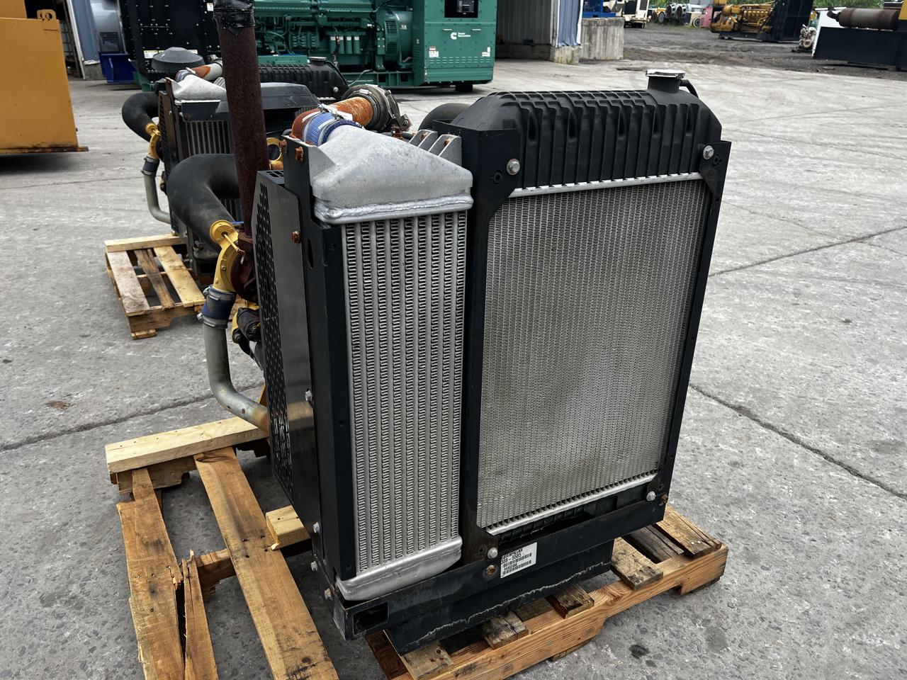 130 HP Caterpillar #C4.4, Industrial Diesel Engine Power Unit, radiator & air cleaner, 11-1/2" flywheel - Image 6