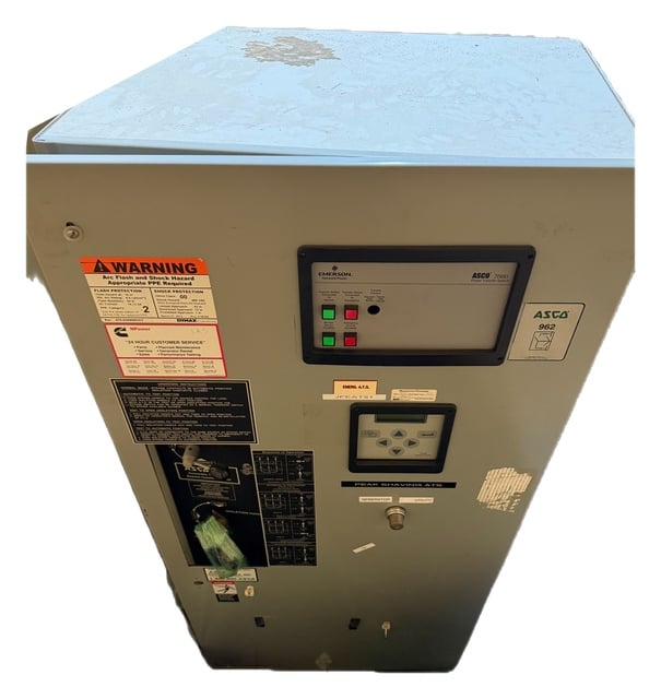 400 Amp. ASCO #962, Automatic Transfer & Bypass-Isolation Switch, 480 Volt, 3-pole, NEMA 1 enclosure, 3PH - Image 1