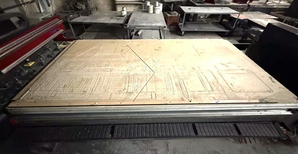 Thermwood #Cut-Ready-Cut-Center, CNC Router, 5' x 10' table, Ultra 6 CNC, vacuum pump, 2021 - Image 5