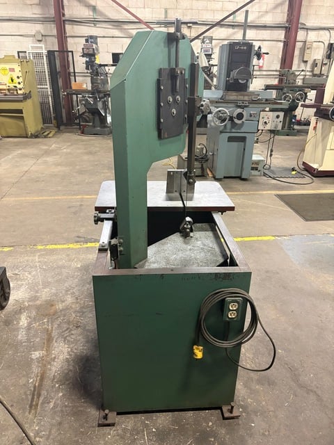 10" x 12" E-R Maier #KM1012, Roll-In Horizontal Band Saw, 18" x 30" table, 76-363 FPM, 1/4"-3/4" blade width - Image 5