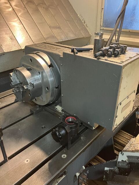 MAG Cincinnati #FTV-840-2500, CNC Vertical Machining Center, 98" X, 31" Y, 39" Z, 120" x 32" table, 10,000 - Image 3