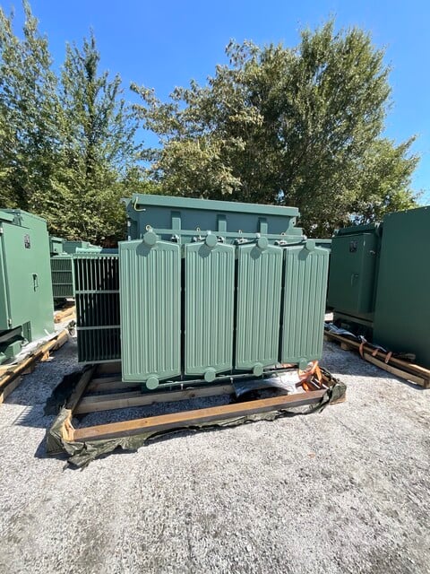 3000 kVA 34500 Delta Primary, 480Y/277 Secondary, PAD, NEW(39 available, immediate shipment available) - Image 6