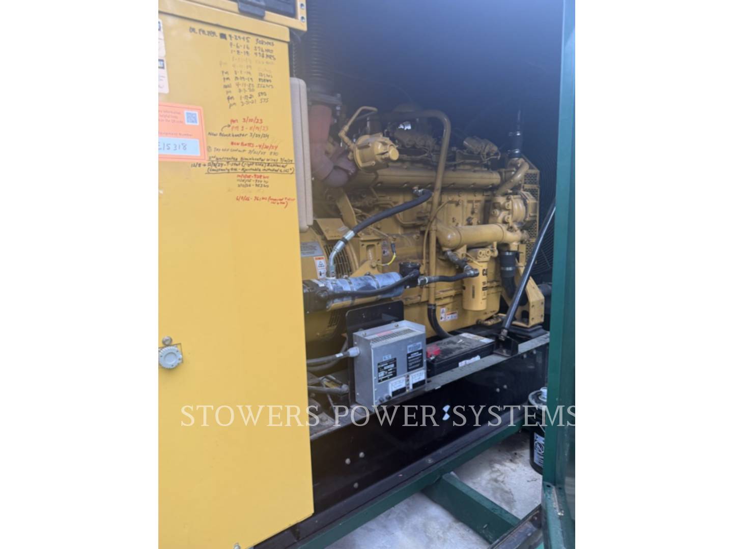 Caterpillar #G3406, Natural gas Stationary Gen, sound attenuated enclosure, UL listed, 966 hours, 2003 - Image 3