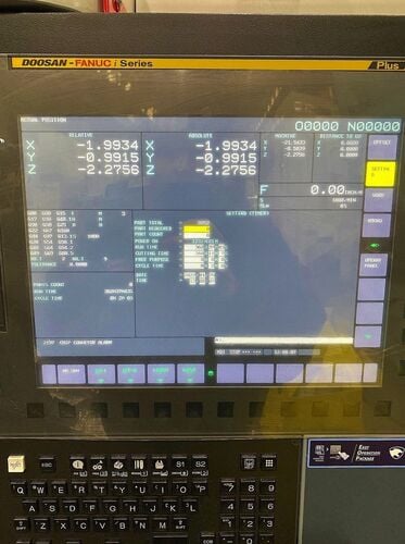Daewoo Doosan #LYNX-2100LB, CNC Lathe, 13.8 diameter x 21.6" L, 2.6" bar, 2.7" bore, 20 HP, 4500 RPM, 12 - Image 5