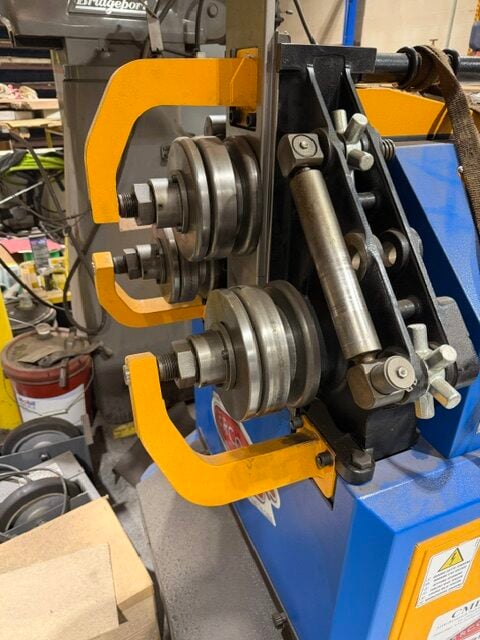 2-1/2" x 2-1/2" x 3/8" Ercolina #CE60H3, Angle Rolls, 9 RPM, 2.5 HP, 2022 - Image 2