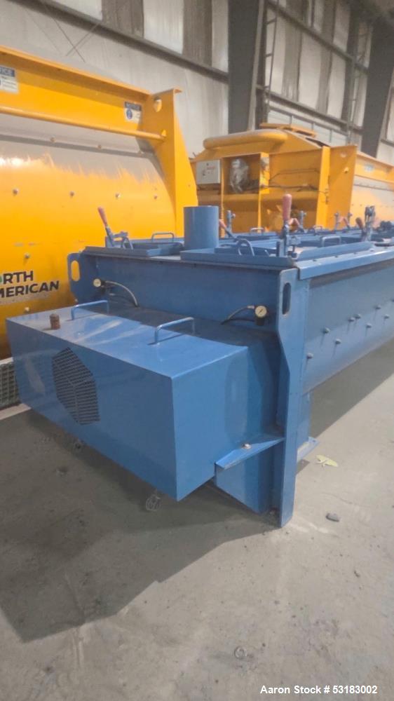Scott Equipment #TSM42156, Twin Shaft Continuous Mixer, 42" x 156" shafts, 5 TPH, Carbon Steel, 120 RPM, 20 - Image 3