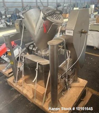 2 cu.ft. Patterson -Kelley, Twin Shell V-Blender, 316 Stainless Steel, 270 lbs./cu.ft., intensifier bar - Image 2