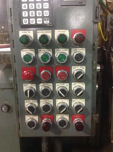 2" Modern #2LD, tube & bar cut off machine, 1/4"-2-1/8" outside dimension capacity, 16' automatic long bar - Image 2