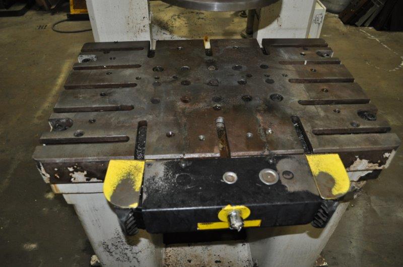 50 Ton, Denison #NA50C96D03, C-frame hydraulic press, 15" stroke, 32" daylight, 31" x 21" bed - Image 6