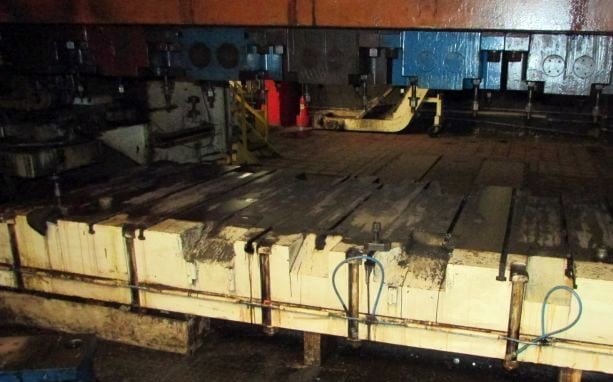 3000 Ton, Danly #S2-3000-156X66-T.F., straight side press, 16" stroke, 48" Shut Height, 10" adj., 156" x 66" - Image 5