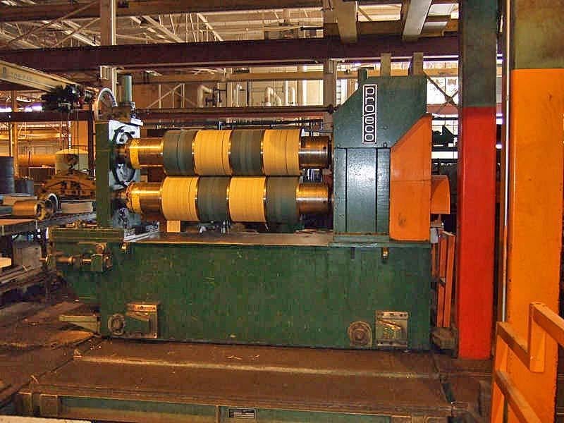 60" x 45000" lb. Pro-Eco, slitting line, 72" outside dimension, 24"-30" entry ID, 215 & 630 FPM, coil car - Image 2