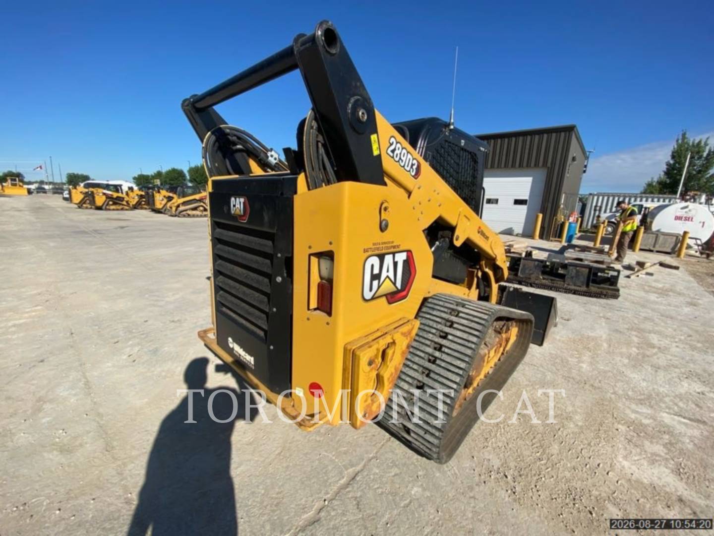 Caterpillar 289D3, 965 hours, S/N: JX916498, 2023 - Image 3