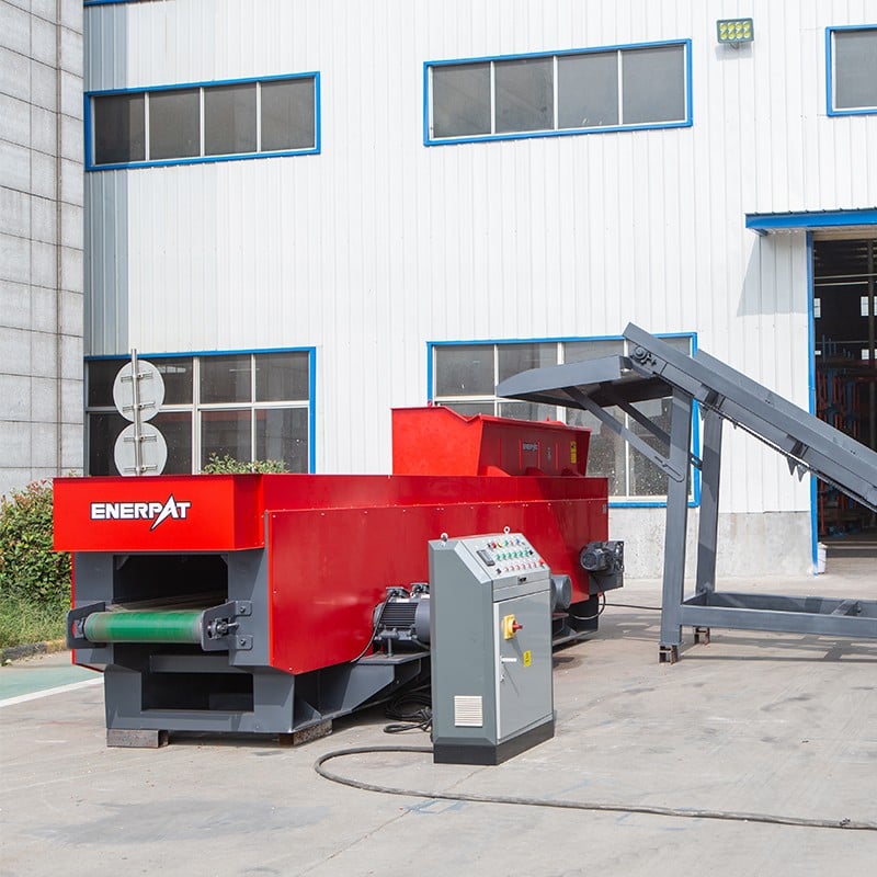 Enerpat #EWS-45 Wood Shaving Machine, 6-Shaft, 45 kW, 2,000-2,500 kg/h - Image 7