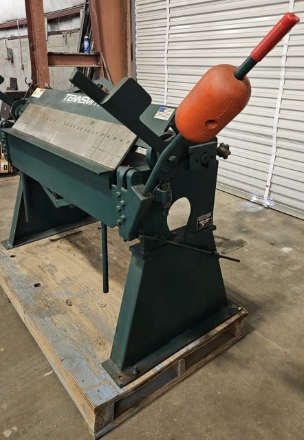 12 gauge x 4' Tennsmith #HBU48-12, box & pan brake, 4" box depth, 2013 - Image 4