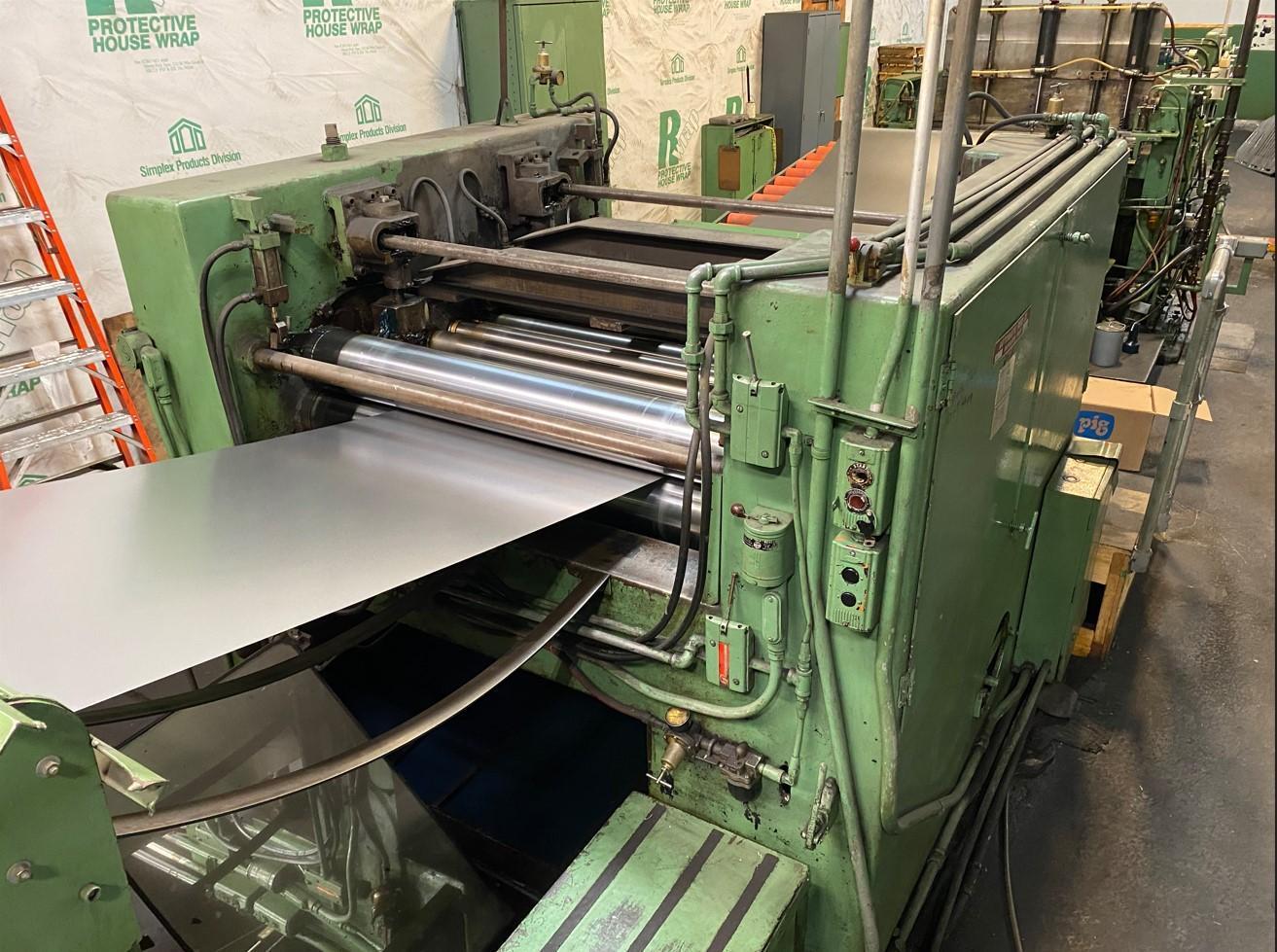 48" x .078" Dahlstrom #RM48-20S, Cut-To-Length line line, 20000 lb., 72" OD, 16"-20" ID, coil car - Image 5