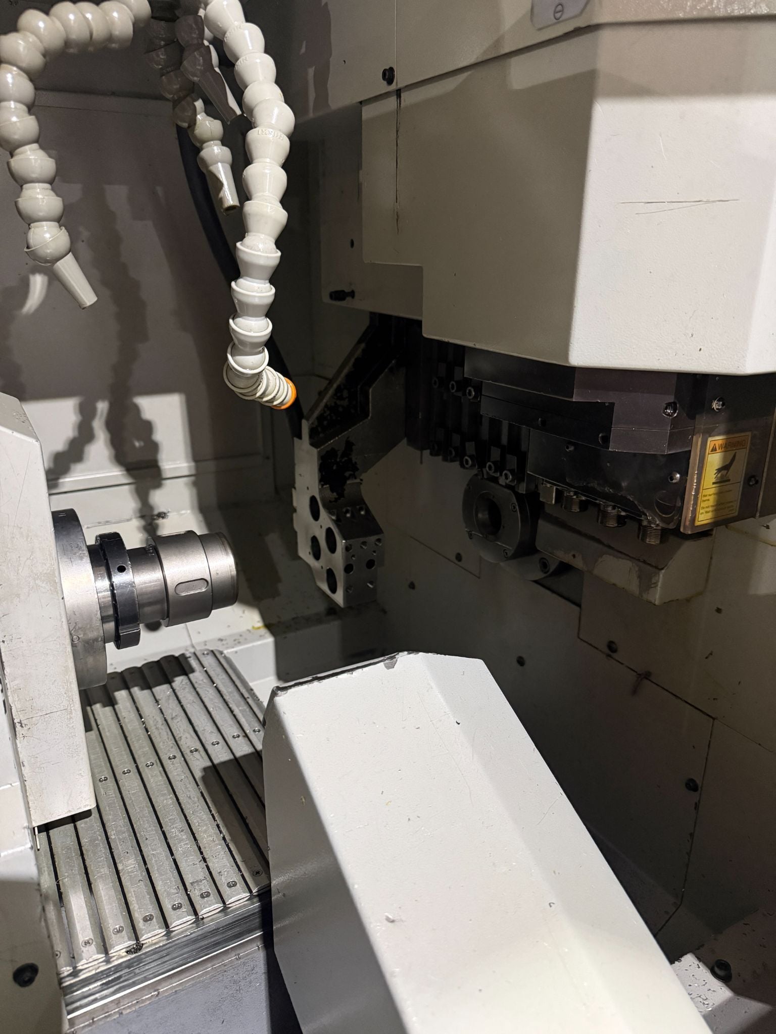 Citizen #Cincom-A20, Fanuc Control, 7-Axis, 0.787" bar, Edge C-320 bar feeder, coolant tank, 2007 - Image 4