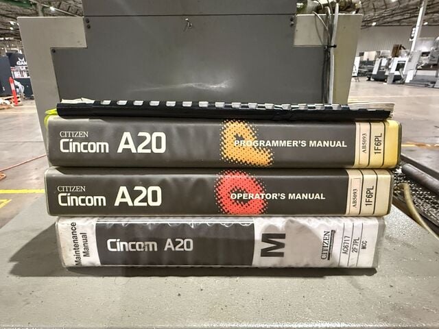 Citizen #Cincom-A20, Fanuc Control, 7-Axis, 0.787" bar, Edge C-320 bar feeder, coolant tank, 2007 - Image 8