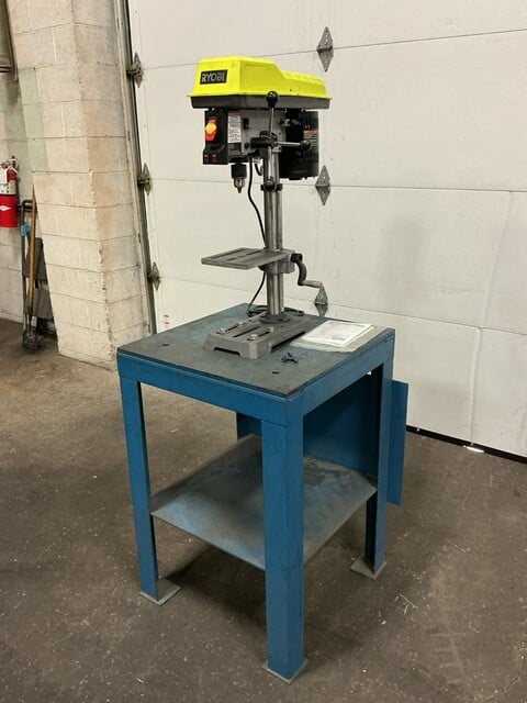 10" Ryobi #DP103L, bench drill press with laser, 610-2800 RPM, 120 VAC - Image 3