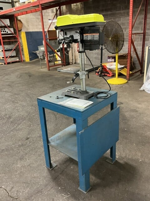 10" Ryobi #DP103L, bench drill press with laser, 610-2800 RPM, 120 VAC - Image 5