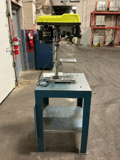 10" Ryobi #DP103L, bench drill press with laser, 610-2800 RPM, 120 VAC - Image 7