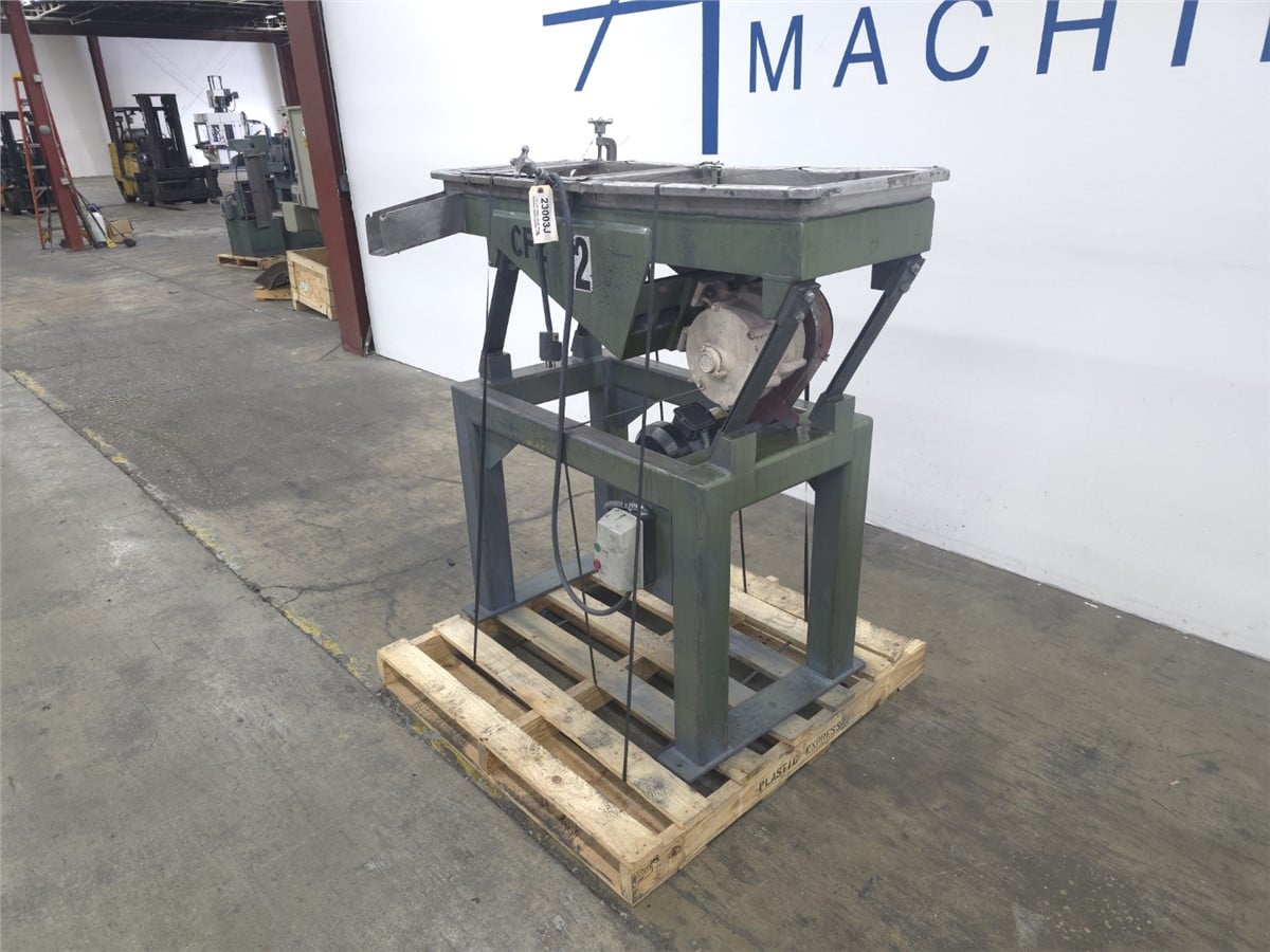 16" x 55" MGB Engineering, Stainless Steel single stage classifier, 1/8" screen, 1 HP, 16" deck width - Image 2