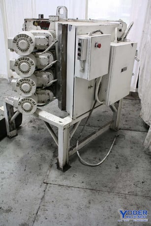 Oakley #R1, 8 station horizontal reducing mill, 3/4 HP, 230 V., serial #50-525, #68026 - Image 1