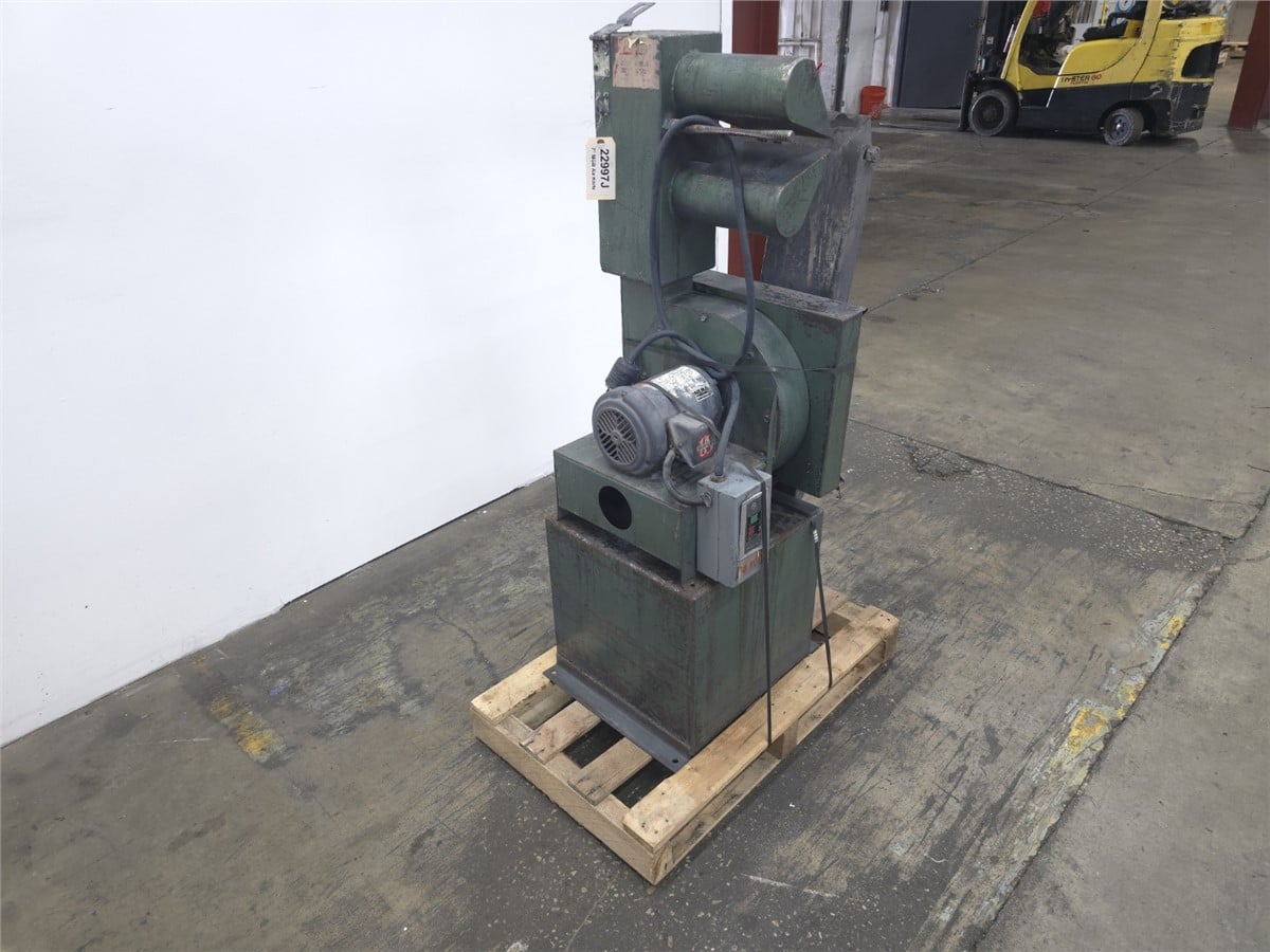 MGB Engineering, air knife, 7" knife width, 48" centerline height, 2 HP WEG motor, Fr. 145T, 3505 RPM - Image 5