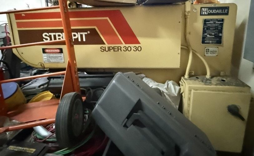 30 Ton, Strippit #Super-30/30, single stage fabricator punch press, 1/4" mild steel capacity, 460 V. - Image 3