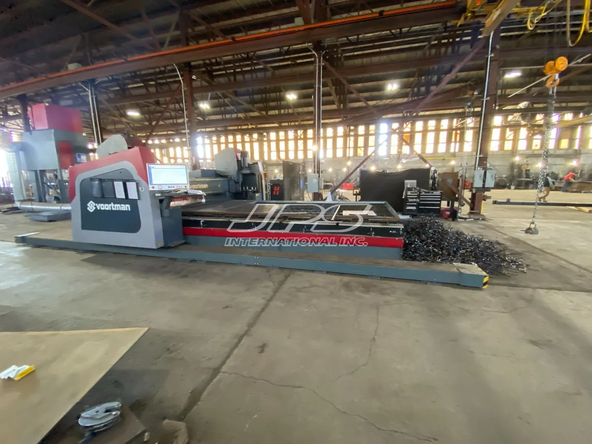 Voortman #V310, Gantry Plate Machine, 8' x 20' table, 8" max. thickness, 300 amps, Hypertherm XPR300 Core - Image 7