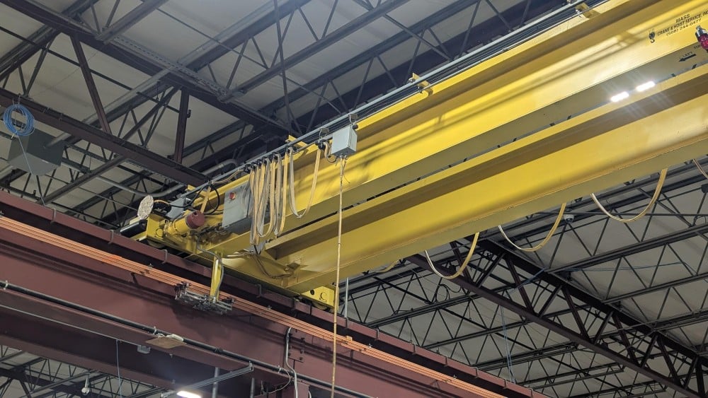15 Ton, Shaw-Box, 37' 2" Span, 20' Lift, Class D, Radio/Pendant, VFD Bridge, 160' (x2) Rail/Rnwy Avail, 1996 - Image 9