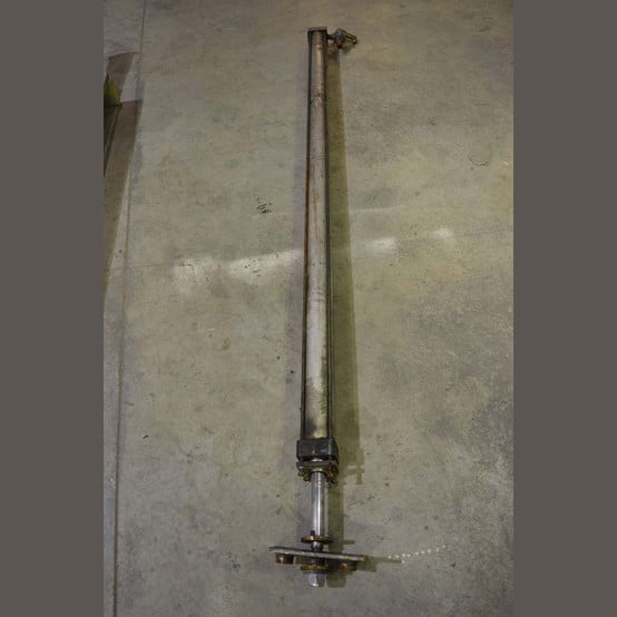 3" Bore, Air Cylinder, 1" outside dimension ram, 60" stroke, bolt-on mounting plate, (6 available) - Image 3