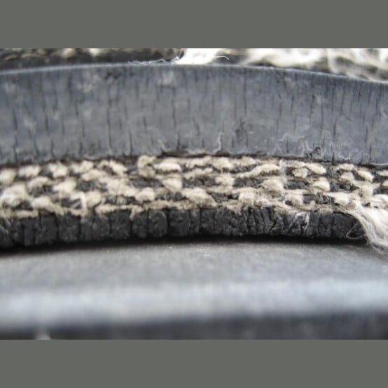 36" wide x 32' long Rubber Conveyor Belting, 4-Ply, 7/8" thick - Image 3