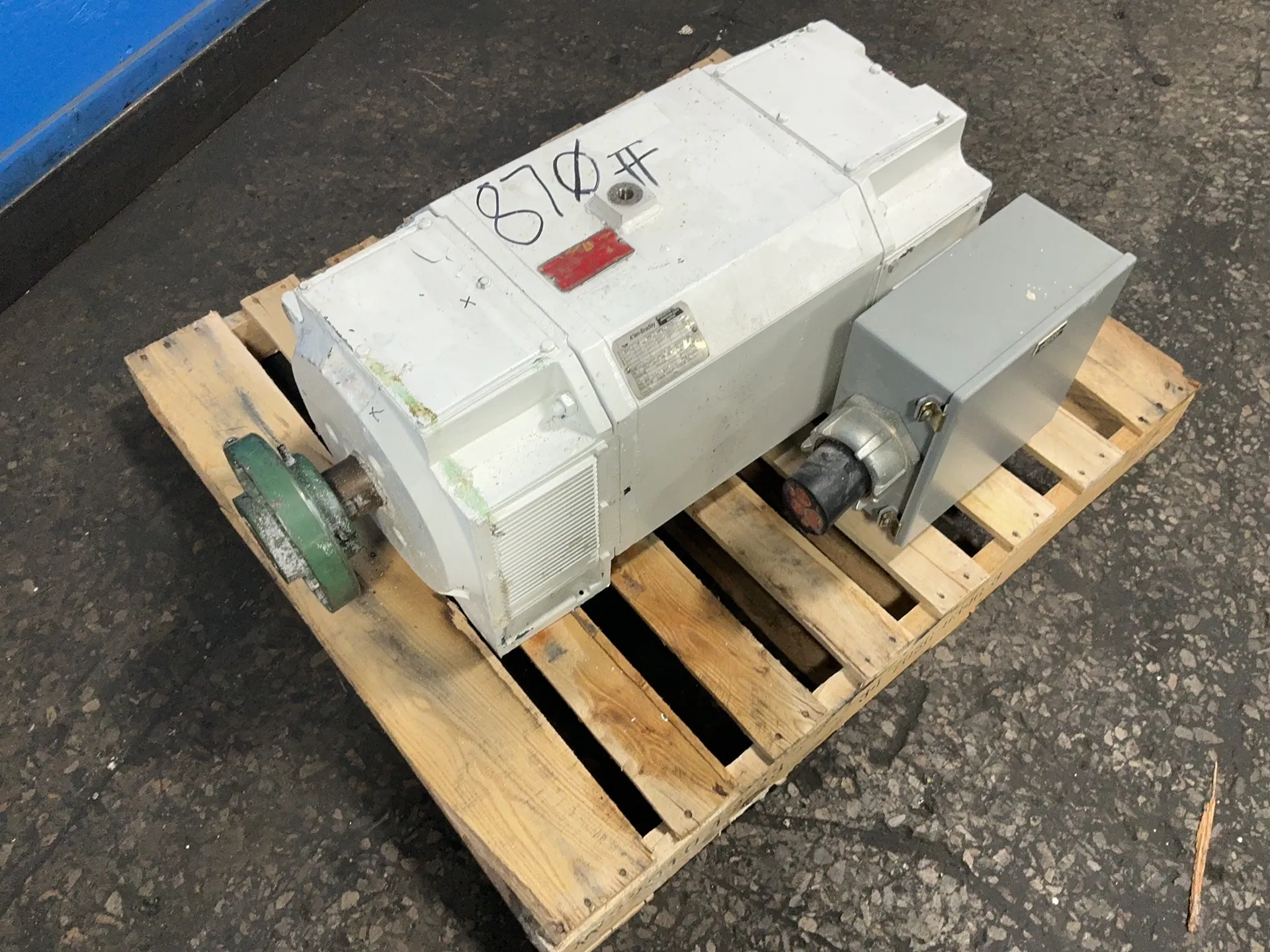 250 HP HP RPM 1765/2200 RPM Allen-Bradley #1329L-LB25017FVH-RL-FL, DC Motor, 295 A, 460 Volts - Image 3