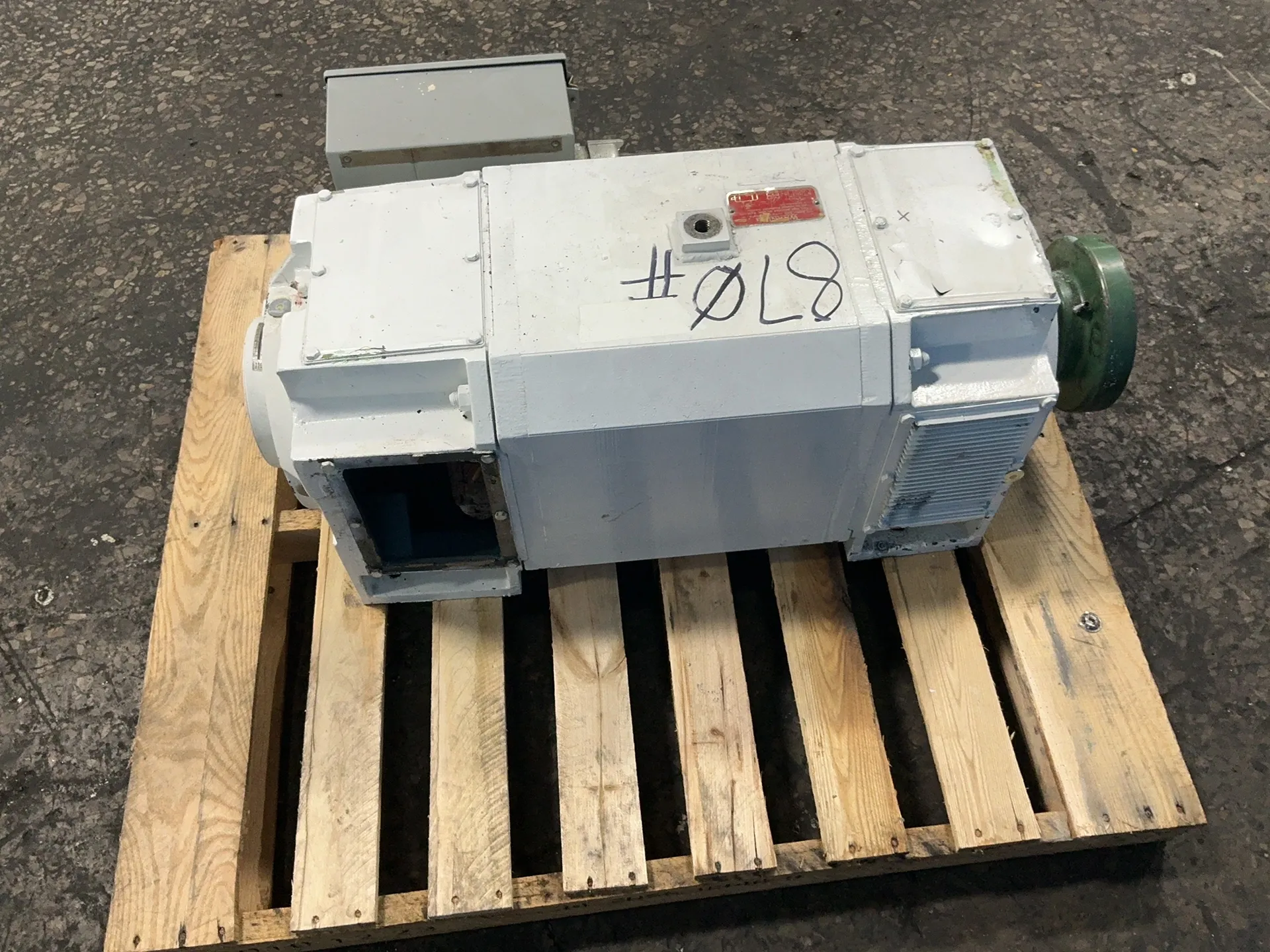 250 HP HP RPM 1765/2200 RPM Allen-Bradley #1329L-LB25017FVH-RL-FL, DC Motor, 295 A, 460 Volts - Image 4