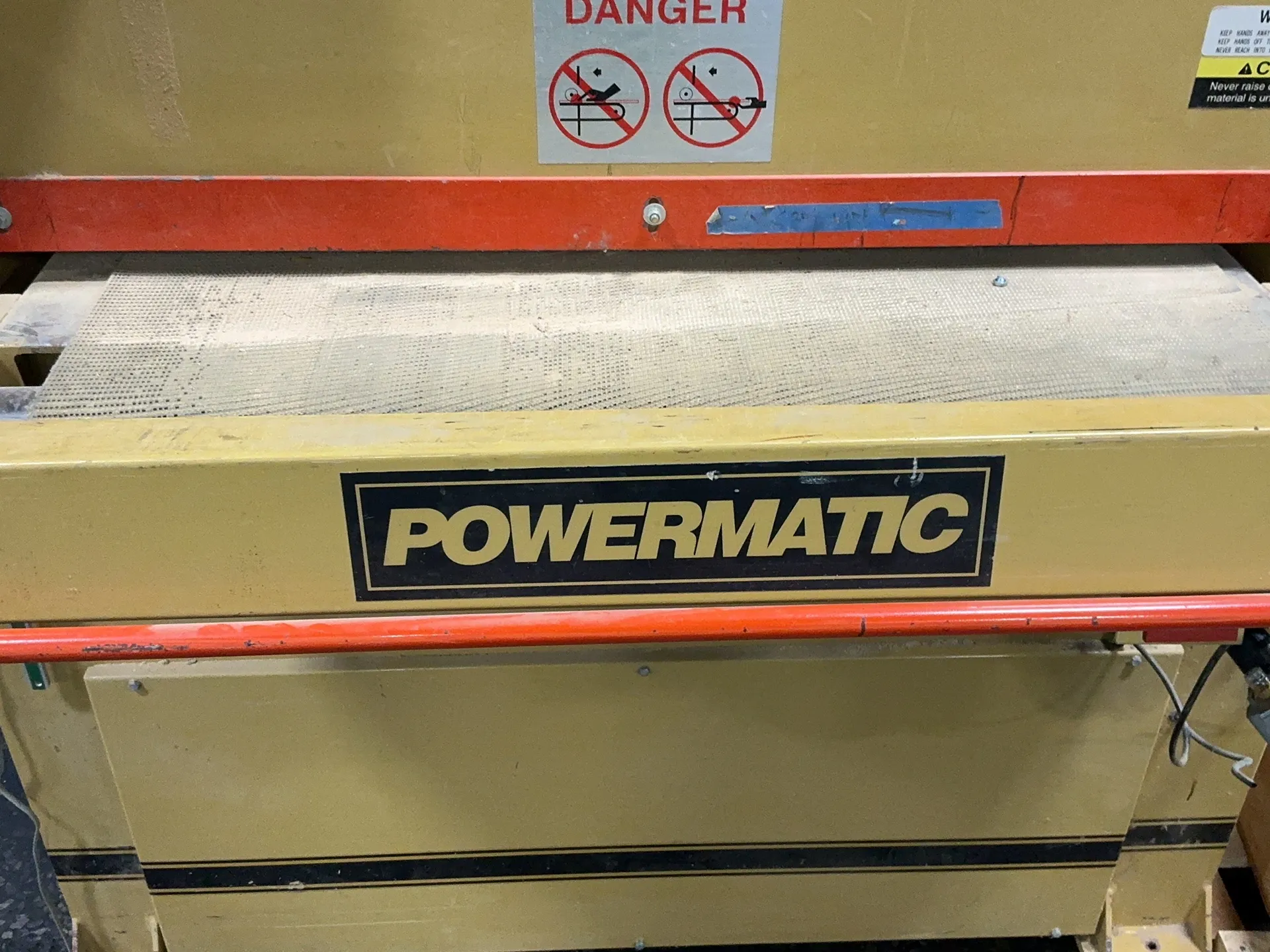 35" Powermatic #PM-37, Wide Belt Sander, 208-460 V. - Image 4