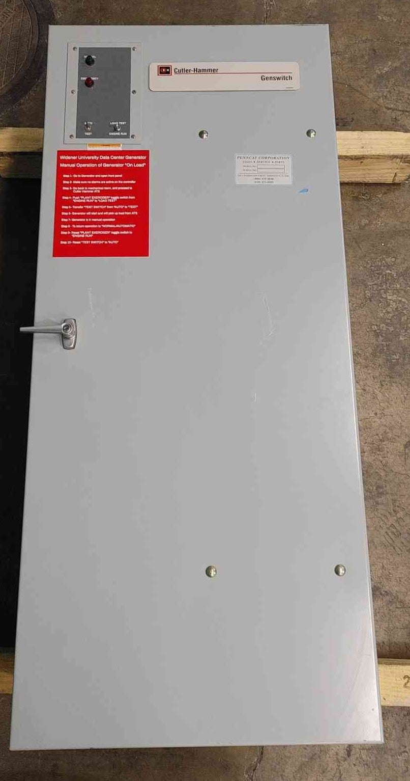 400 Amp. Cutler-Hammer #ATVMLDA30400XSU, Automatic Transfer Switch, 480 Volts, 3 phase, 3 pole - Image 1