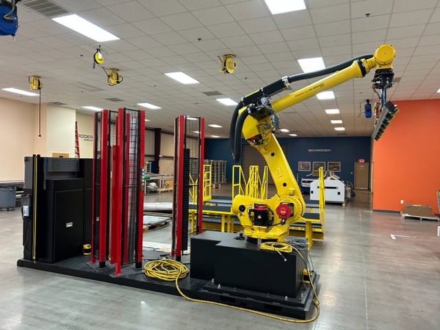 Fanuc R-2000iC 125L, 6-Axis Industrial Robot, 125 kg payload, 3,100 mm reach, 0.05 mm repeatability, floor - Image 1
