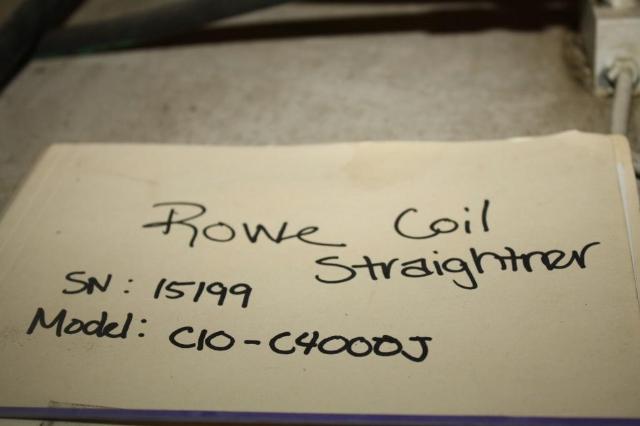 4000 lb. Rowe #C10-C4000J, 10" x .175", 60" outside dimension - Image 10
