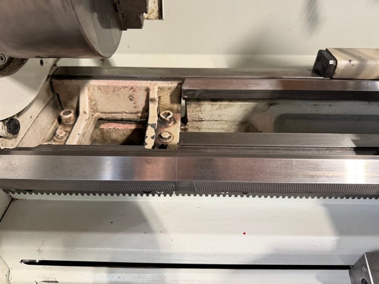 14" x 40" Clausing Metosa #C1440, toolroom lathe, 8" swing over cross slide, 3-jaw chuck, steady rest, 4 KW - Image 5
