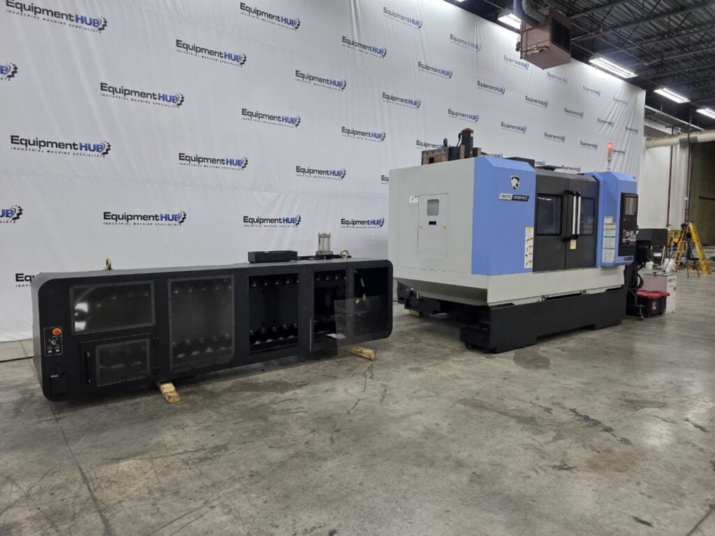 DN Solutions #Mynx-6500/50II, CNC vertical machining center, Fanuc i Series Plus, 50" X, 26.4" Y, 24.6" Z - Image 2