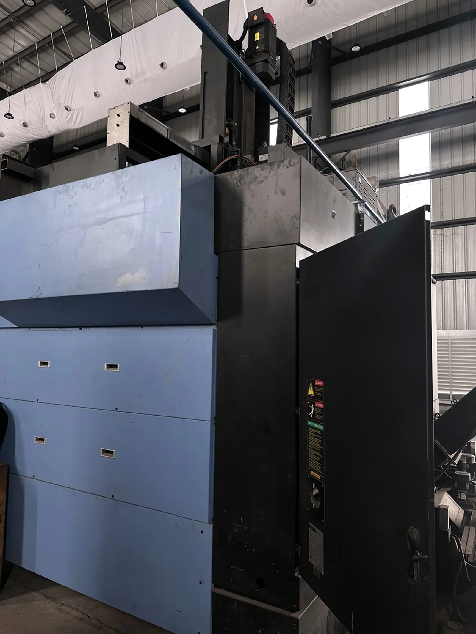 63" Daewoo Doosan #VTR1216-M, CNC vertical turret lathe, 49" turning height, 67" X, 47" Z, 400 RPM, 60 HP - Image 10