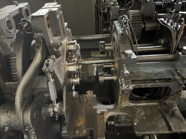 Davenport #3/4", (2) lower slides, (2) swing arms, universal threading, pickup, serial #11406, 1984 - Image 4